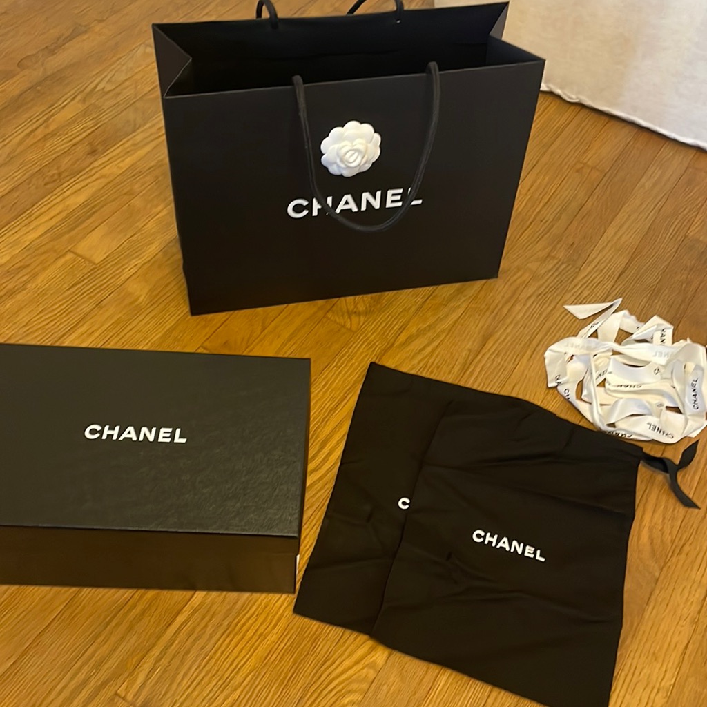 Empty Original Chanel Paper Bag  Box Empty
